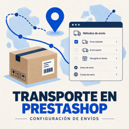 Configuración de transporte en PrestaShop