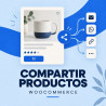 Botones para compartir productos en WooCommerce