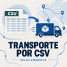 Transporte Personalizado por CSV para WooCommerce
