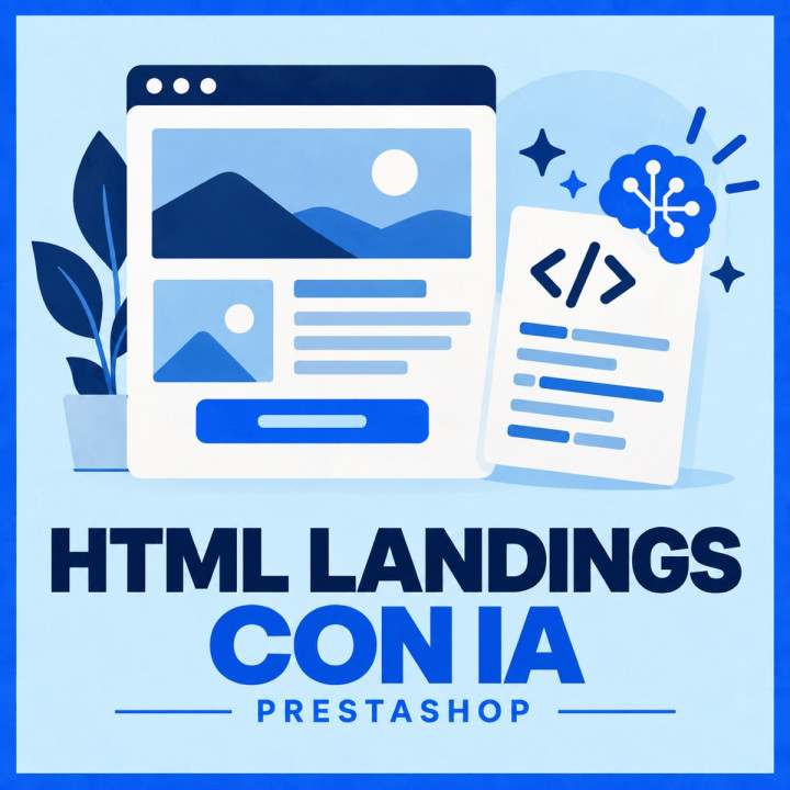 Módulo HTML Landings con IA para PrestaShop