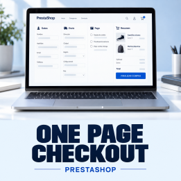 One Page Checkout para PrestaShop 1.7, 8 y 9: pedido en una sola página