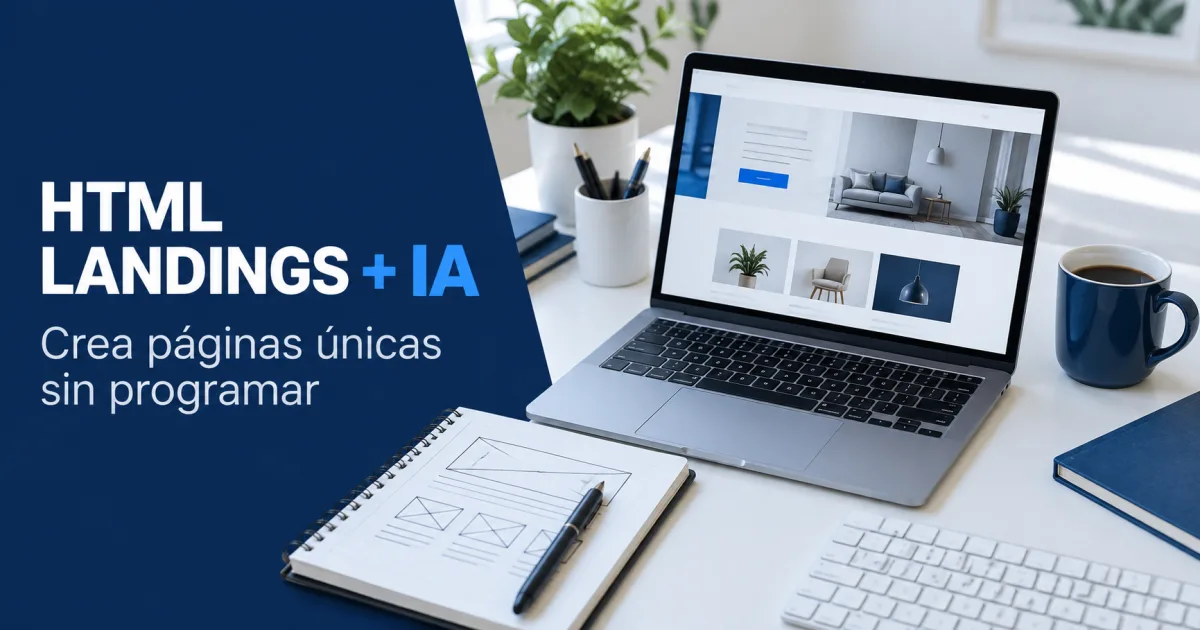 HTML Landings + IA en Awake HTML Landings con inteligencia artificial incluidas en Awake